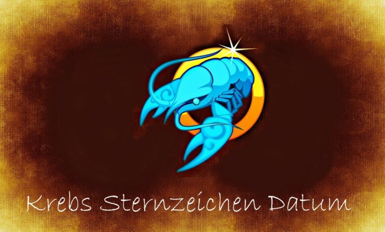 Krebs Sternzeichen Datum