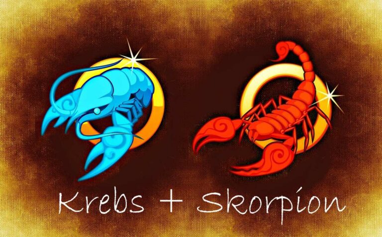 Krebs und Skorpion Partnerhoroskop