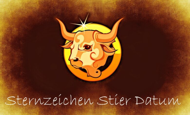 Sternzeichen Stier Datum