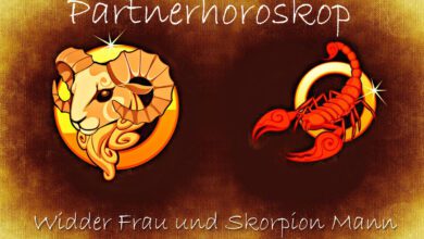 Widder Frau und Skorpion Mann