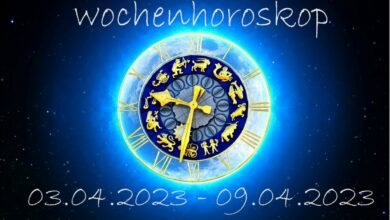Wochenhoroskop 03.04.2023 - 09.04.2023