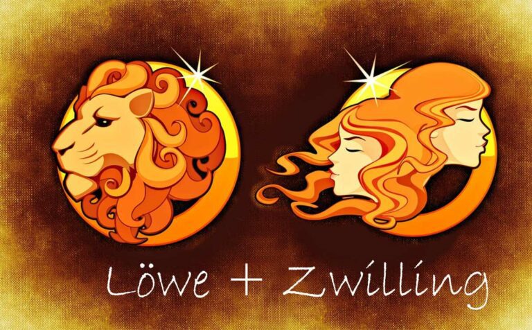 Zwillinge und Löwe