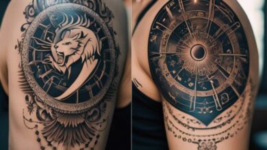 Tattoo Sternzeichen - Inspirationen aus der Astrologie